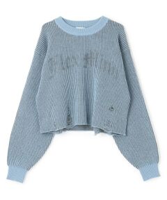 Lovetoxic / ラブトキシック ニット・セーター | 【LTXC】ロゴダメージニット