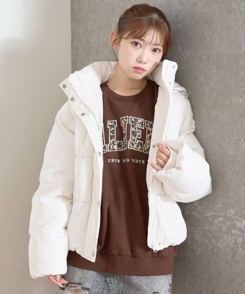 Lovetoxic / ラブトキシック ブルゾン | パフィブルゾン（オフ ホワイト）