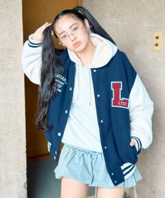 Lovetoxic / ラブトキシック ブルゾン | 裏キルトスタジャン