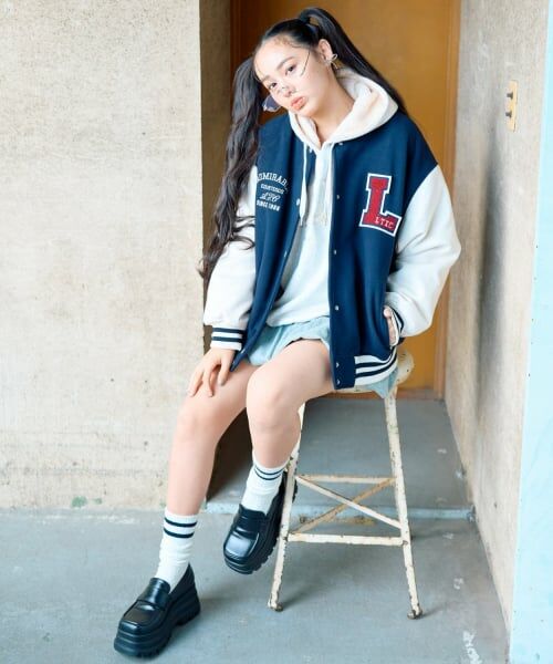 Lovetoxic / ラブトキシック ブルゾン | 裏キルトスタジャン | 詳細1