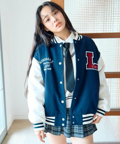 Lovetoxic / ラブトキシック ブルゾン | 裏キルトスタジャン | 詳細2