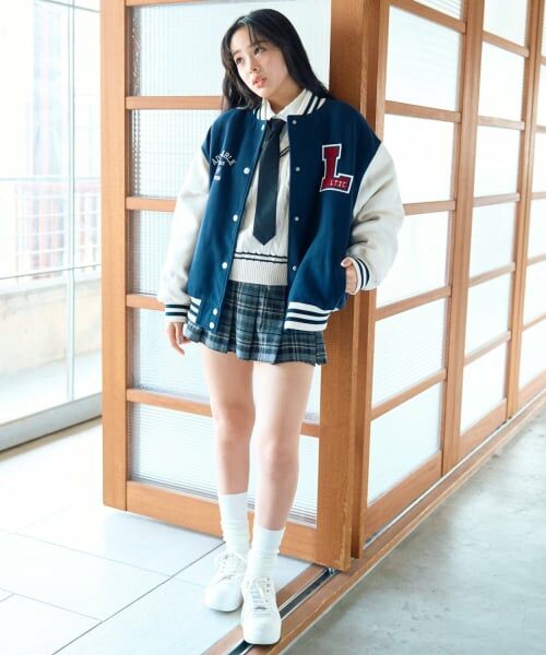 Lovetoxic / ラブトキシック ブルゾン | 裏キルトスタジャン | 詳細3