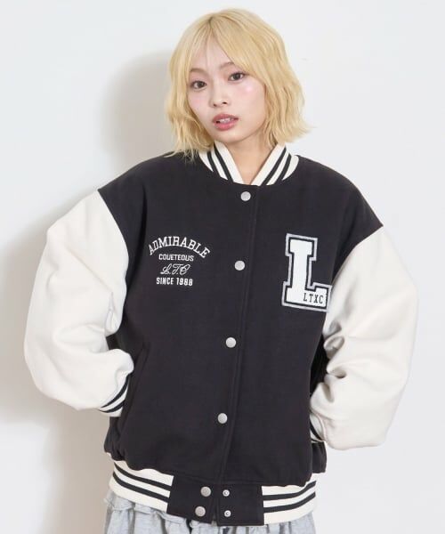 Lovetoxic / ラブトキシック ブルゾン | 裏キルトスタジャン | 詳細7