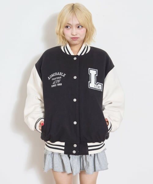 Lovetoxic / ラブトキシック ブルゾン | 裏キルトスタジャン | 詳細8