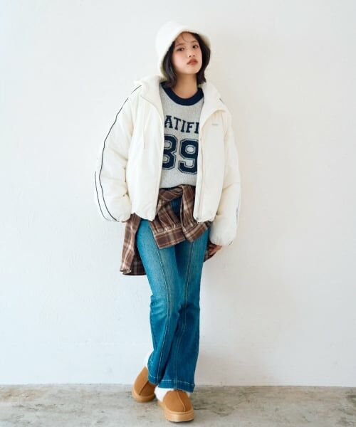 Lovetoxic / ラブトキシック ブルゾン | ライン裏キルトブルゾン | 詳細2