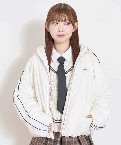 Lovetoxic / ラブトキシック ブルゾン | ライン裏キルトブルゾン | 詳細3