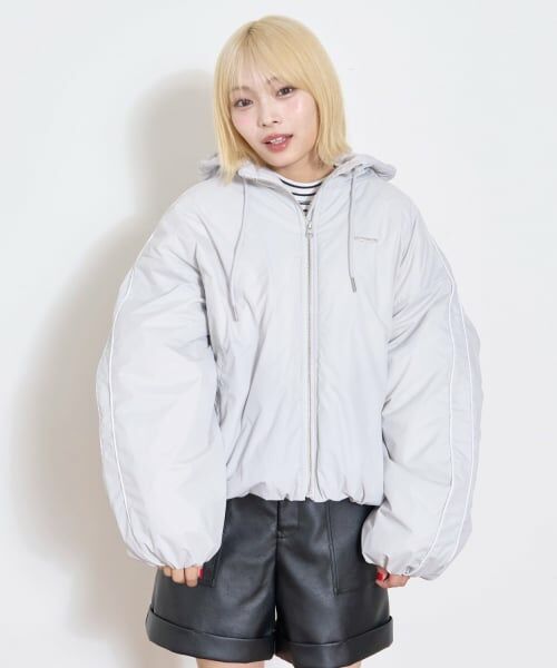 Lovetoxic / ラブトキシック ブルゾン | ライン裏キルトブルゾン | 詳細5