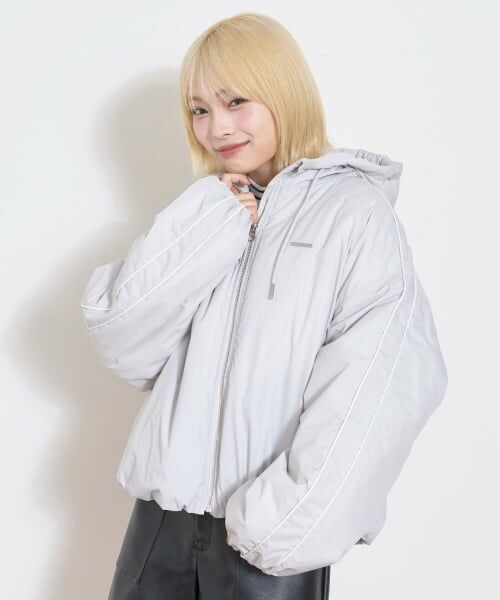 Lovetoxic / ラブトキシック ブルゾン | ライン裏キルトブルゾン | 詳細6