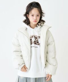 Lovetoxic / ラブトキシック ブルゾン | 合皮パフィブルゾン