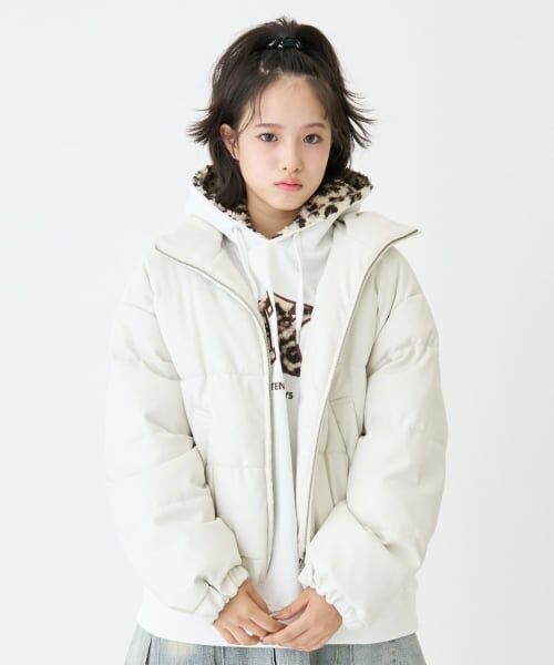 Lovetoxic / ラブトキシック ブルゾン | 合皮パフィブルゾン | 詳細2