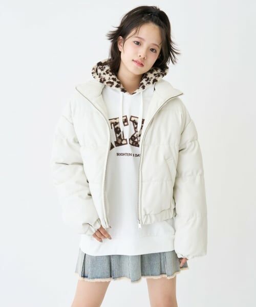 Lovetoxic / ラブトキシック ブルゾン | 合皮パフィブルゾン | 詳細3