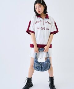 Lovetoxic / ラブトキシック Tシャツ | 【LTXC】バイカラージップ セットアップ