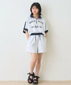 Lovetoxic / ラブトキシック Tシャツ | 【LTXC】バイカラージップ セットアップ