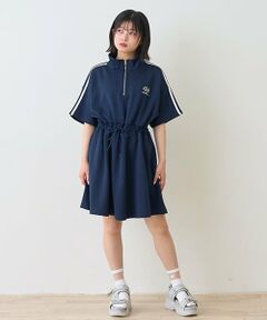 Lovetoxic / ラブトキシック ミニ丈・ひざ丈ワンピース | 【LTXC】【接触冷感／ひんやり】トラックワンピース