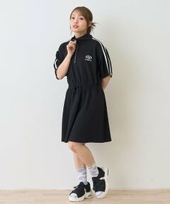 Lovetoxic / ラブトキシック ミニ丈・ひざ丈ワンピース | 【LTXC】【接触冷感／ひんやり】トラックワンピース