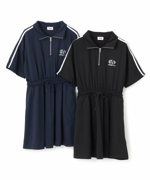 Lovetoxic / ラブトキシック ミニ丈・ひざ丈ワンピース | 【LTXC】【接触冷感／ひんやり】トラックワンピース | 詳細7