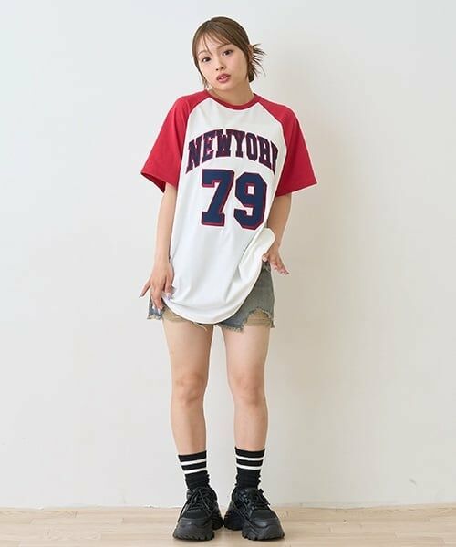 Lovetoxic / ラブトキシック ミニ丈・ひざ丈ワンピース | 【LTXC】【GOODPRICE】【吸水速乾/さらさら】ラグランルーズワンピ | 詳細12