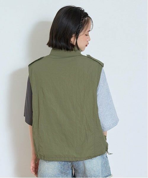 Lovetoxic / ラブトキシック ダウンジャケット・ベスト | 【LTXC】【Dリーグ参戦チーム/CHANGE RAPTURES/AYUMI】ミリタリーベスト | 詳細4