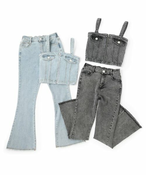 Lovetoxic / ラブトキシック サロペット・オールインワン | 【LTXC】デニム2WAYオールインワン | 詳細5