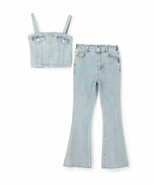 Lovetoxic / ラブトキシック サロペット・オールインワン | 【LTXC】デニム2WAYオールインワン | 詳細8