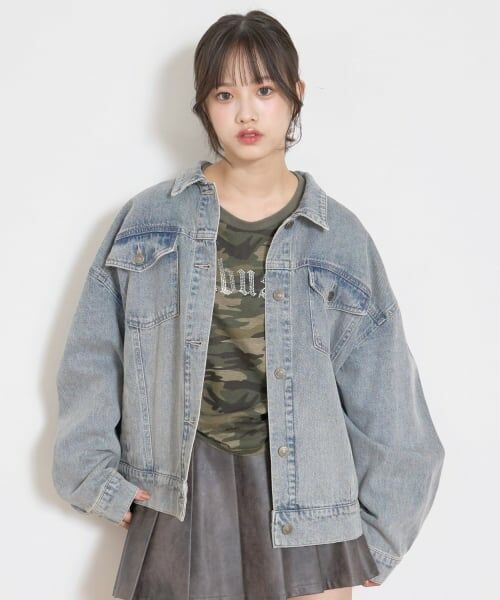 Lovetoxic / ラブトキシック ブルゾン | ルーズGジャン | 詳細1