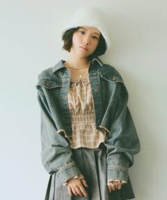 Lovetoxic / ラブトキシック ブルゾン | クロップドGジャン