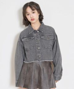 Lovetoxic / ラブトキシック ブルゾン | クロップドGジャン