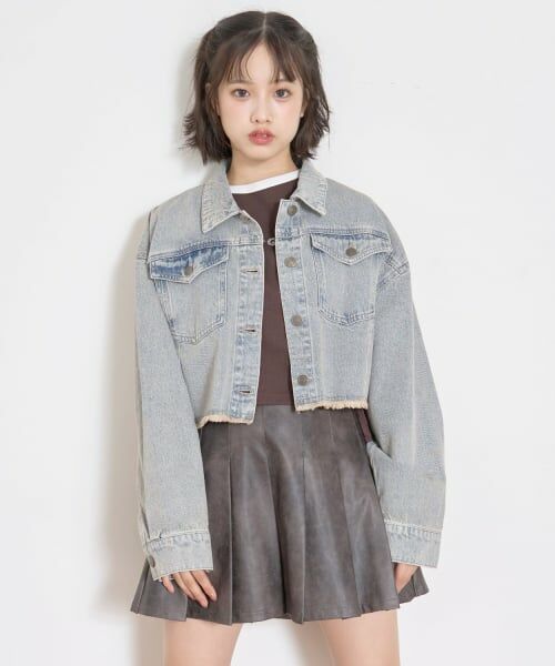 Lovetoxic / ラブトキシック ブルゾン | クロップドGジャン | 詳細1