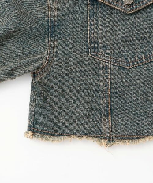 Lovetoxic / ラブトキシック ブルゾン | クロップドGジャン | 詳細12