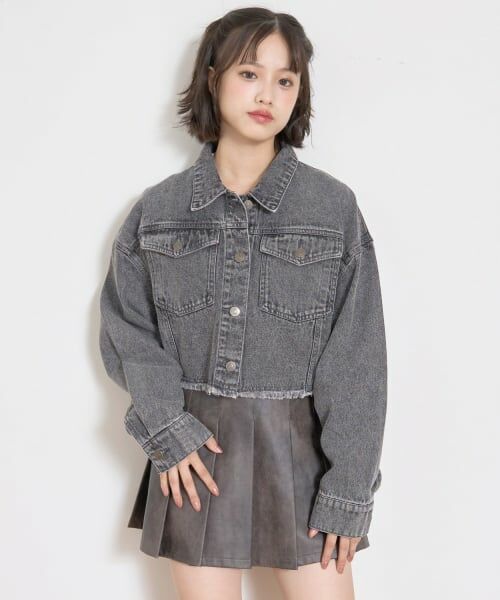 Lovetoxic / ラブトキシック ブルゾン | クロップドGジャン | 詳細2