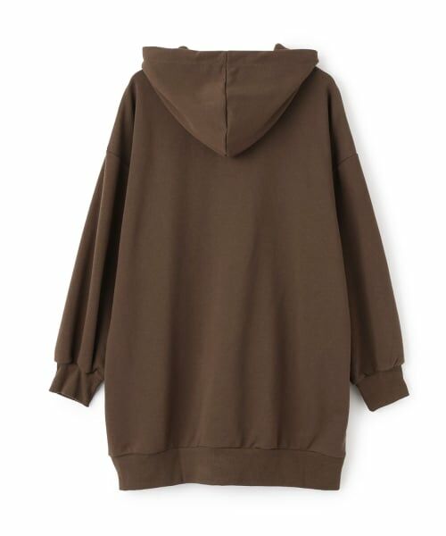 Lovetoxic / ラブトキシック ミニ丈・ひざ丈ワンピース | ルーズパーカワンピース | 詳細1