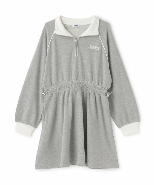 Lovetoxic / ラブトキシック ミニ丈・ひざ丈ワンピース | 長袖トラックワンピース | 詳細9