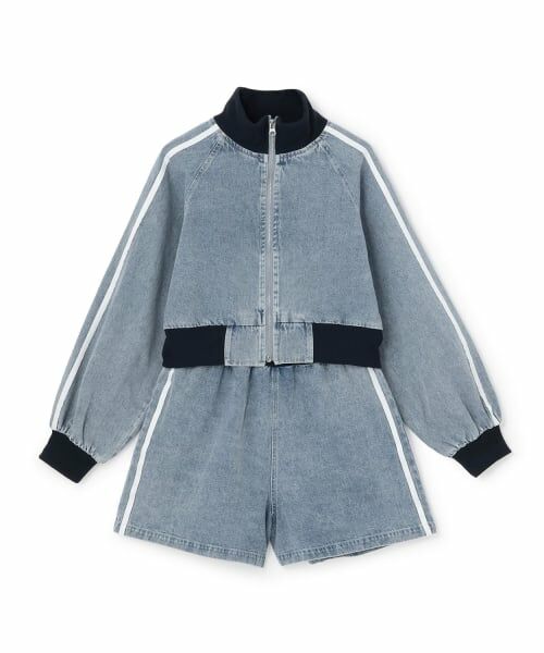 Lovetoxic / ラブトキシック ブルゾン | デニムZIP SETUP | 詳細13