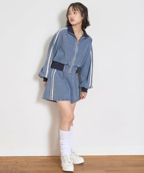 Lovetoxic / ラブトキシック ブルゾン | デニムZIP SETUP | 詳細16