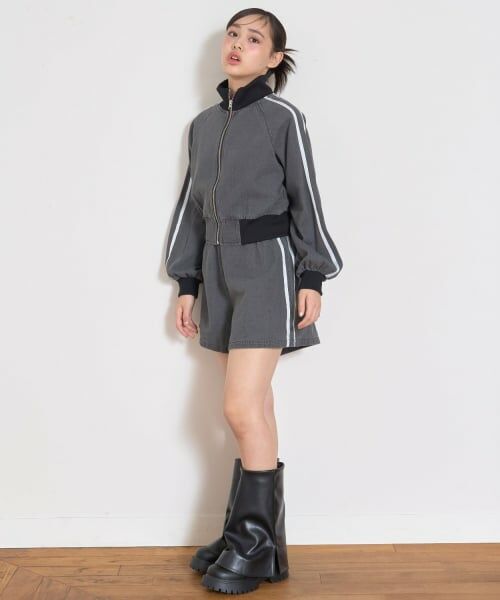 Lovetoxic / ラブトキシック ブルゾン | デニムZIP SETUP | 詳細17