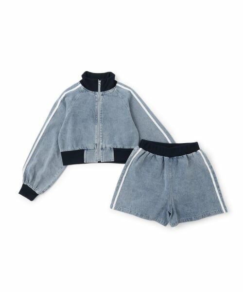 Lovetoxic / ラブトキシック ブルゾン | デニムZIP SETUP | 詳細2