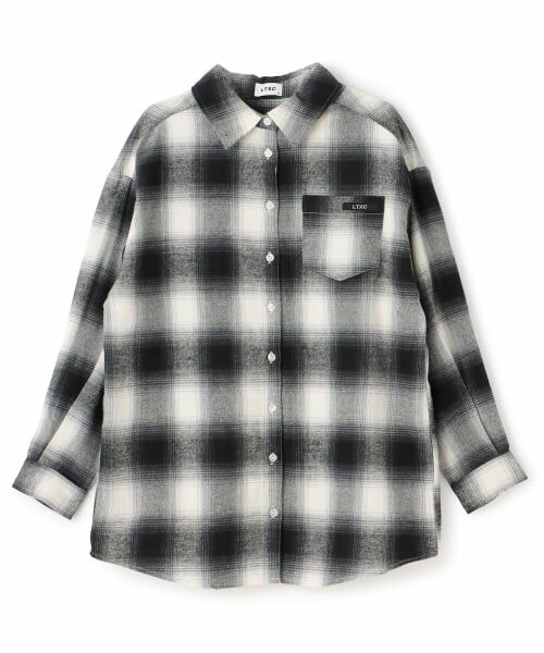 Lovetoxic / ラブトキシック ミニ丈・ひざ丈ワンピース | 【LTXC】【綿100％】チェックルーズシャツワンピース | 詳細6