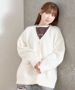 Lovetoxic / ラブトキシック カーディガン・ボレロ | 【LTXC】シャギーオーバーカーディガン