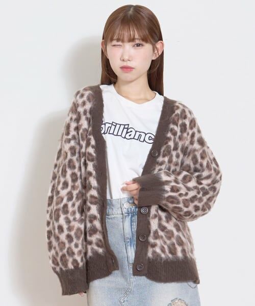 Lovetoxic / ラブトキシック カーディガン・ボレロ | 【LTXC】シャギーオーバーカーディガン | 詳細7