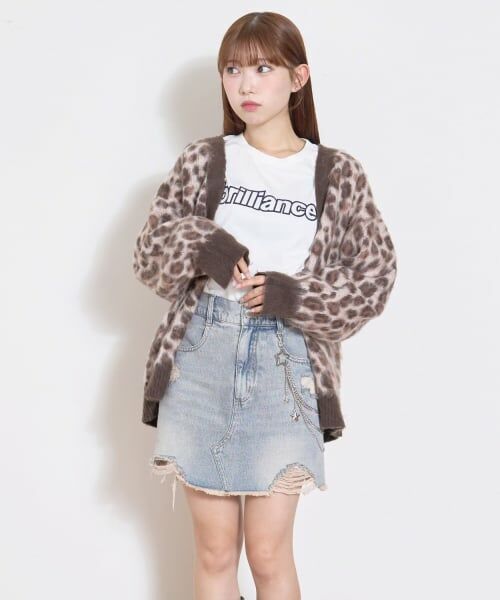 Lovetoxic / ラブトキシック カーディガン・ボレロ | 【LTXC】シャギーオーバーカーディガン | 詳細8