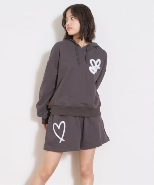 Lovetoxic / ラブトキシック パーカー | 【LTXC】【綿100％】裏起毛バックスプレーセットアップ | 詳細10