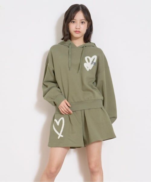 Lovetoxic / ラブトキシック パーカー | 【LTXC】【綿100％】裏起毛バックスプレーセットアップ | 詳細5