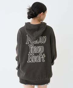 Lovetoxic / ラブトキシック ミニ丈・ひざ丈ワンピース | 【LTXC】【綿100％】バックロゴチュニックパーカ