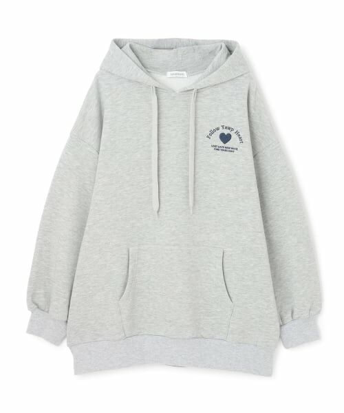 Lovetoxic / ラブトキシック ミニ丈・ひざ丈ワンピース | 【LTXC】【綿100％】バックロゴチュニックパーカ | 詳細17