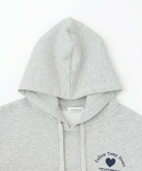 Lovetoxic / ラブトキシック ミニ丈・ひざ丈ワンピース | 【LTXC】【綿100％】バックロゴチュニックパーカ | 詳細19
