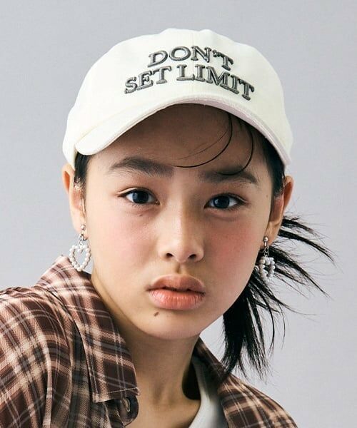 Lovetoxic / ラブトキシック キャップ | 【LTXC】２段ロゴキャップ（オフ ホワイト）