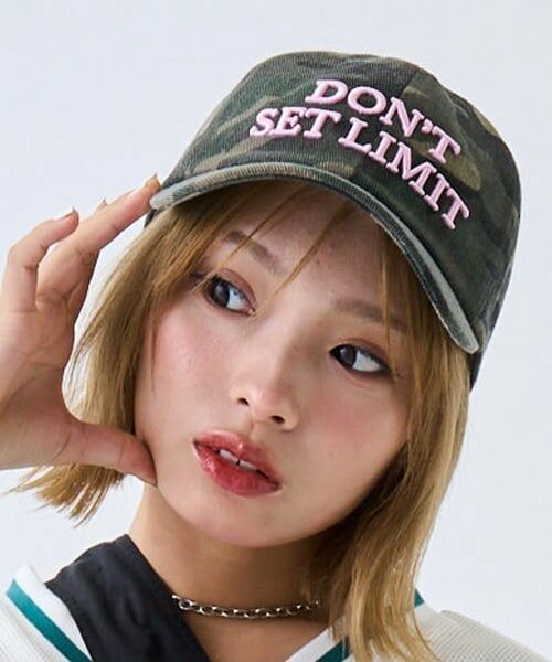 Lovetoxic / ラブトキシック キャップ | 【LTXC】２段ロゴキャップ（モス グリーン）