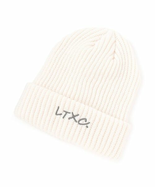 Lovetoxic / ラブトキシック ニットキャップ | 【LTXC】刺しゅうビーニー（オフ ホワイト）
