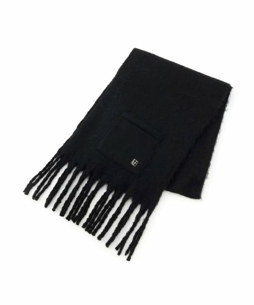 Lovetoxic / ラブトキシック マフラー・ショール・スヌード・ストール | 【LTXC】ボリュームマフラー（黒）