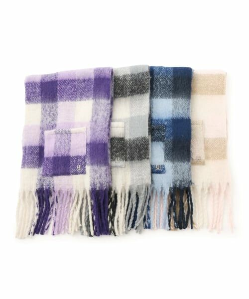 Lovetoxic / ラブトキシック マフラー・ショール・スヌード・ストール | 【LTXC】チェックボリュームマフラー | 詳細1